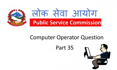 Computer Operator Questions-Part 35